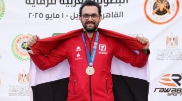 محمد حمدي يخطو نحو التأهل لنهائيات كأس العالم للرماية في الصين 2025