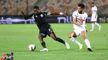 محمد عماد يعادل النتيجة لصالح الجونة أمام الزمالك في الدقيقة 85 ضمن مباريات 2025