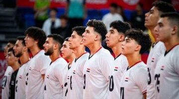 منتخب شباب الطائرة ينهي مشاركته في بطولة العالم 2025 بالعودة من الصين بعد احتلال المركز الـ13