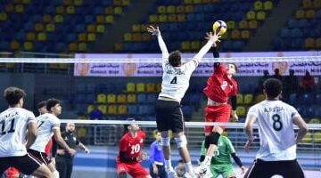 نصر فريق الشباب في كرة الطائرة على الجزائر ضمن بطولة أفريقيا 2025