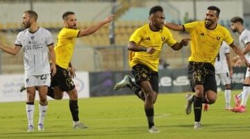 همزة التعادل 1 / 1 تنهي مباراة وادي دجلة وسموحة في الدوري 2025