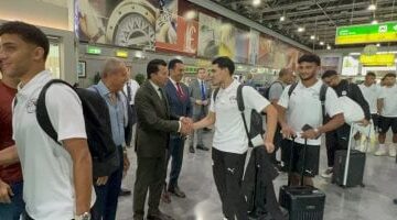 وزير الرياضة يستقبل بعثة المنتخب في مطار القاهرة.. استعداداً للسفر إلى بوركينا فاسو 2025