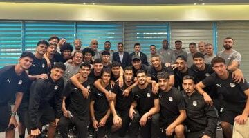 وزير الرياضة يُشجع منتخب الشباب قبل انطلاق مشاركتهم في كأس العالم 2025