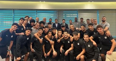 وزير الرياضة يُشجع منتخب الشباب قبل انطلاق مشاركتهم في كأس العالم 2025