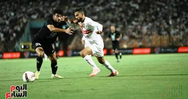 60 دقيقة.. العارضة تحرم بيزيرا من مضاعفة تقدم الزمالك وتعادل الفريقين 1-1