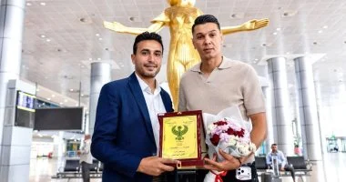 الاتحاد الليبي يثمن كرم ضيافة إدارة المصري في استقباله.. صور