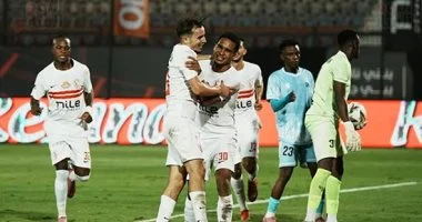 الزمالك يتفوق بهدف مبكر على ديكيداها في الشوط الأول بإياب الكونفدرالية.. صور