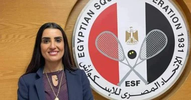 رئيس اتحاد الإسكواش في اليوم السابع.. أمينة عرفي تتألق كجسر بين الأجيال