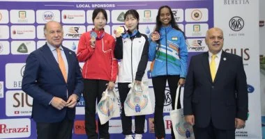 الصين والهند وكوريا الجنوبية تتصدر منافسات بطولة العالم للرماية في القاهرة.. انتصارات ذهبية بارزة