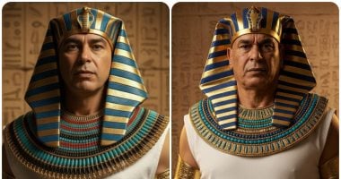 حسام وإبراهيم حسن يظهران بالزى الفرعوني في حفل افتتاح المتحف المصري الكبير.. لحظة تجمع الفن والتراث