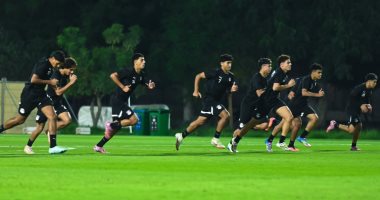 ختام تدريبات منتخب مصر للناشئين استعداداً لمواجهة سويسرا في كأس العالم.. صور