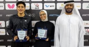 رئيس الوفد الإماراتي.. يثني على براعة مصر في إدارة بطولة تنس الطاولة الدولية