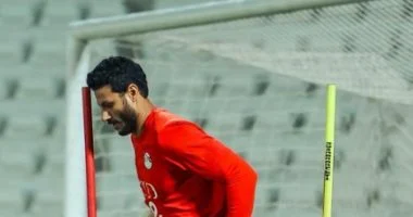 محمد الشناوي يحضر لمباراة منتخب مصر ضد كاب فيردي باقتدار.. صور