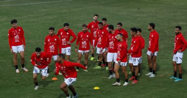 منتخب مصر الأولمبي يستكمل تحضيراته النهائية لمواجهة الجزائر ودياً.. أبرز الصور