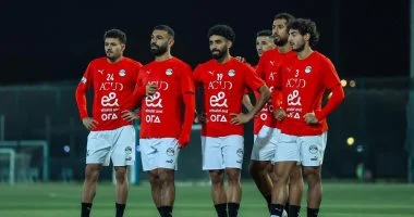 منتخب مصر ينهي تحضيراته لمباراة أوزبكستان غدا.. صور من آخر التدريبات