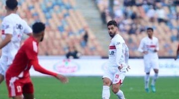 موقف عبد الله السعيد من المشاركة مع الزمالك أمام المصرى في مباراة 2025