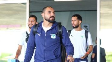 بعثة النادى المصرى تعود إلى القاهرة بعد مواجهة كايزر تشيفز في الكونفدرالية 2025..