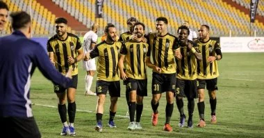 المقاولون يحسمون الأفضلية أمام فاركو في الشوط الأول بهدف محمد سالم